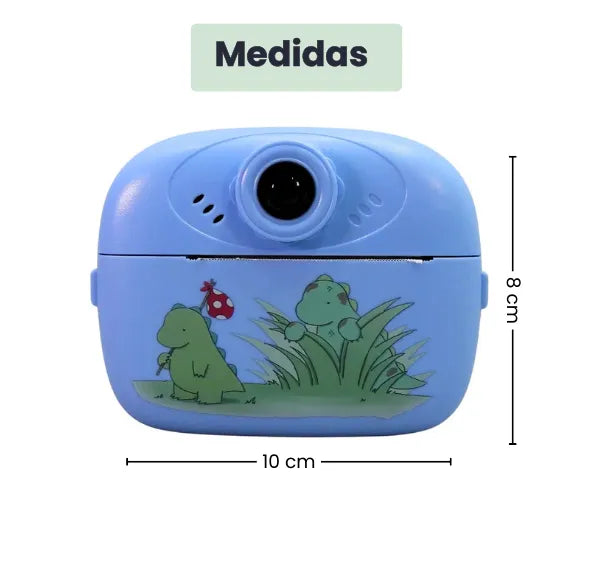 Cámara Con Impresora Incorporada Infantil Y Juegos Recargable Para Niñas Y Niños