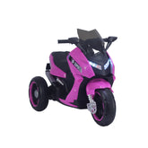 Montable Moto Max Eléctrica Recargable Para Niñas Con Luces Y Bluetooth