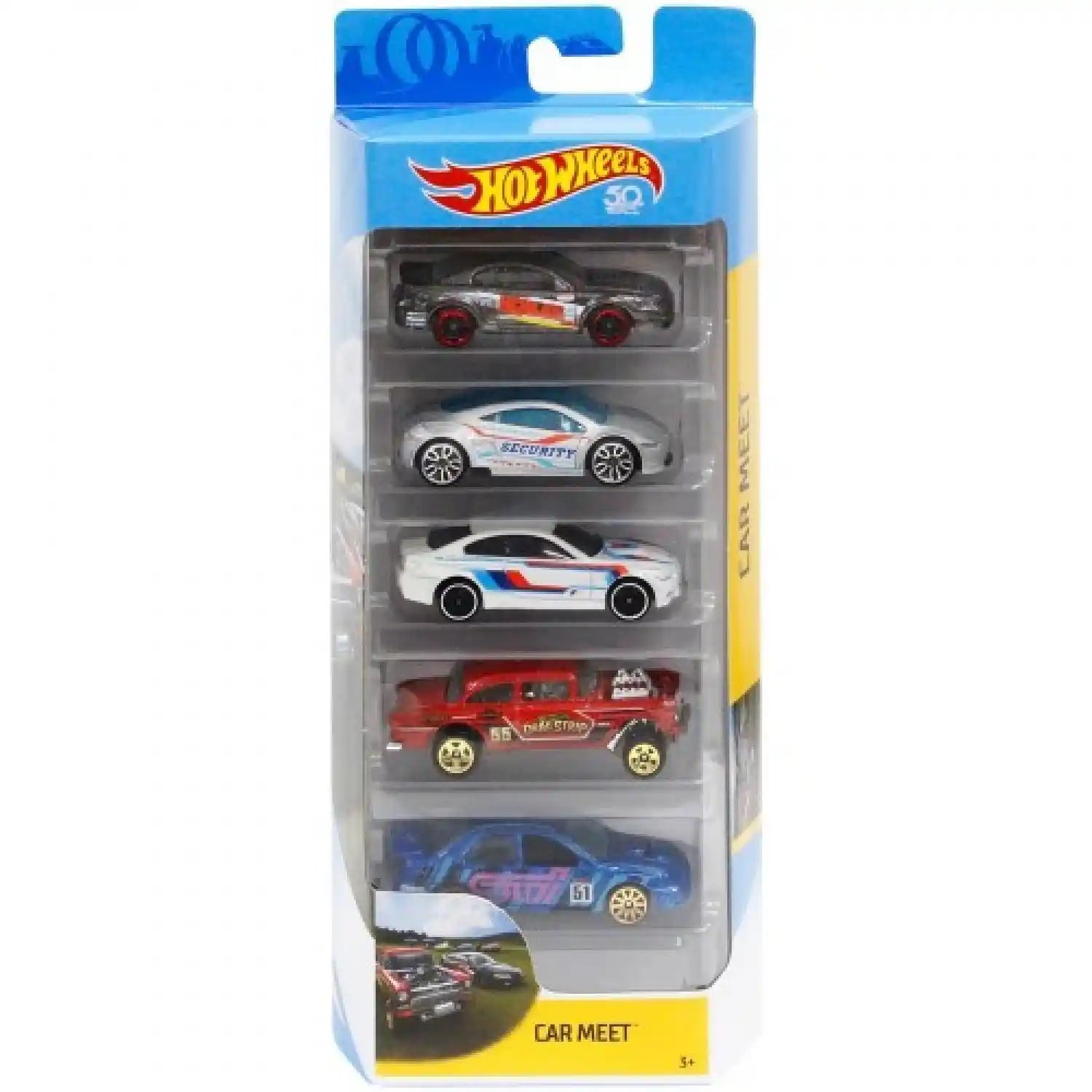 Hot Wheels Set 5 Carros Sorpresa