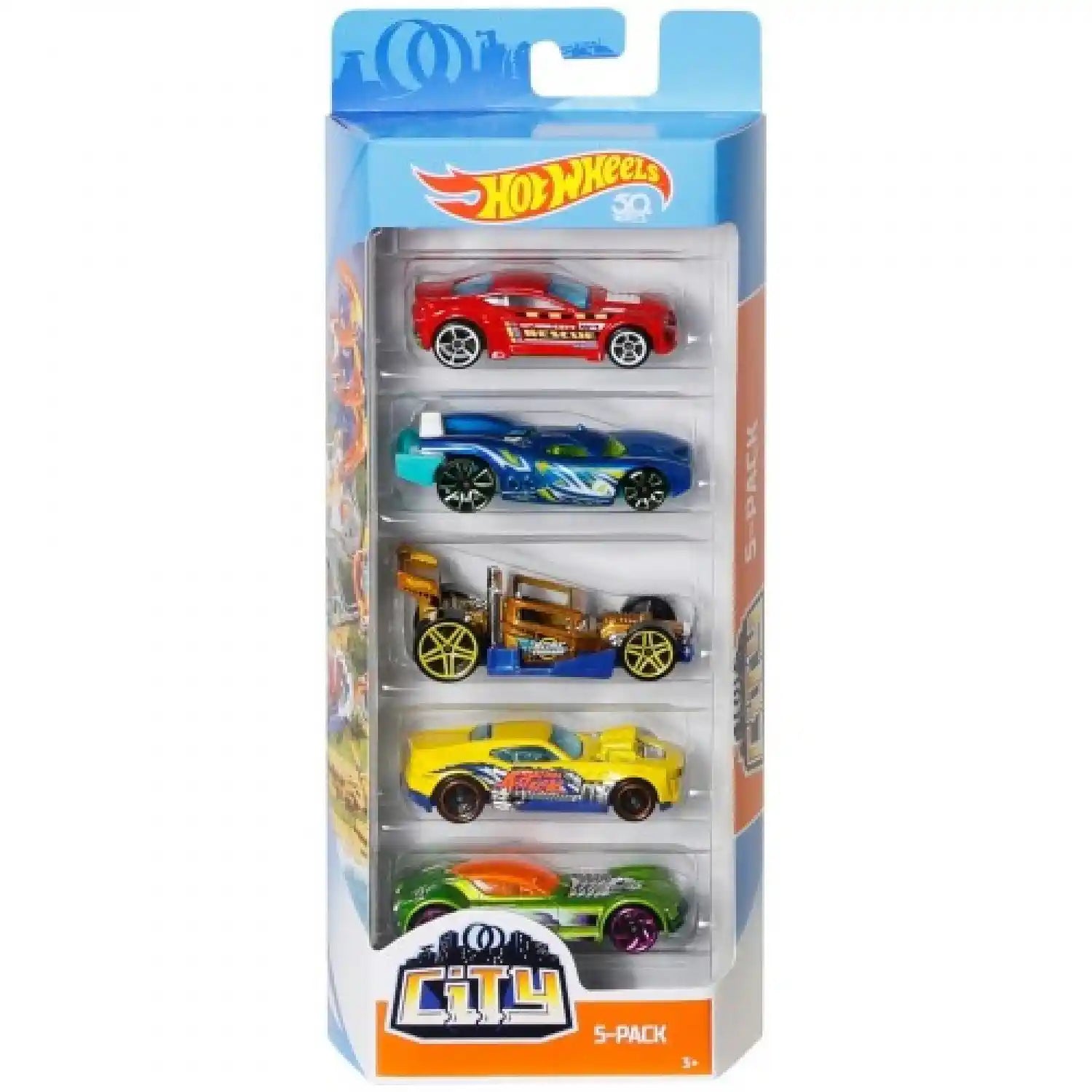 Hot Wheels Set 5 Carros Sorpresa