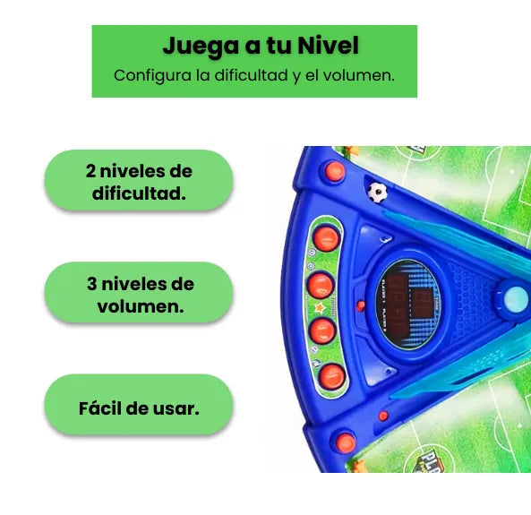 Juego de Futbolín doble de Mesa Infantil con Luces, Sonidos y Marcador Digital