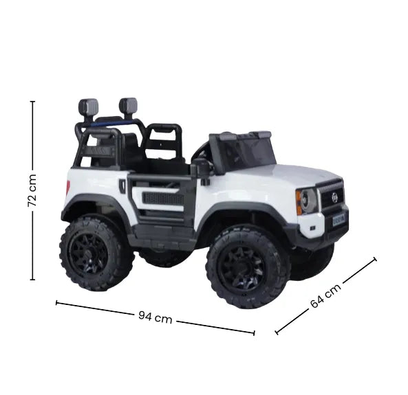 Montable 4x4 Eléctrica Infantil Con Luces, Música, Bluetooth y Control Remoto