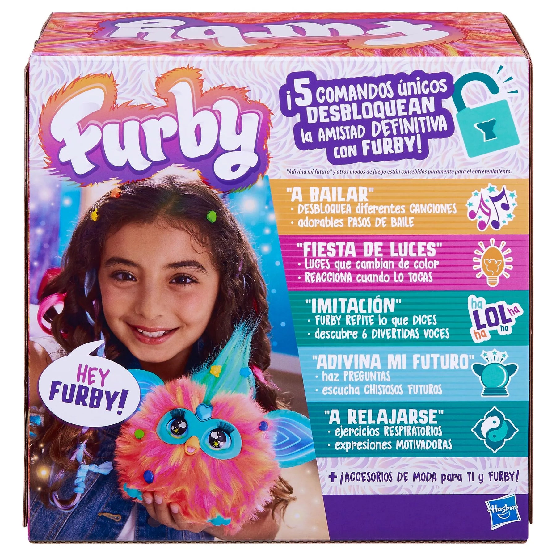 Peluche Furby Interactivo Coral F6744