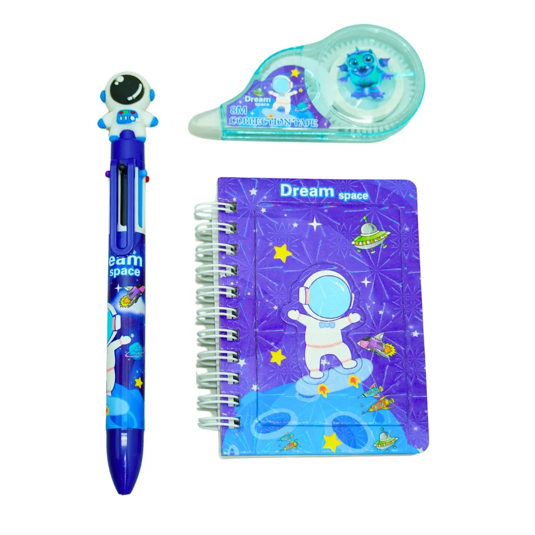 Kit Libreta Mas Lapicero Para Niñas Y Niños