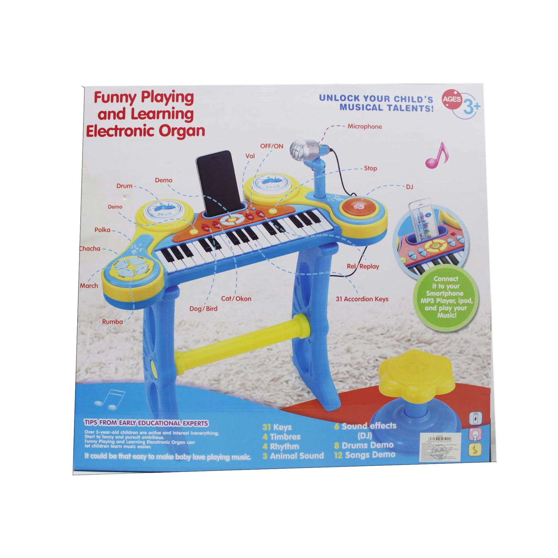 Piano Silla Para Niños