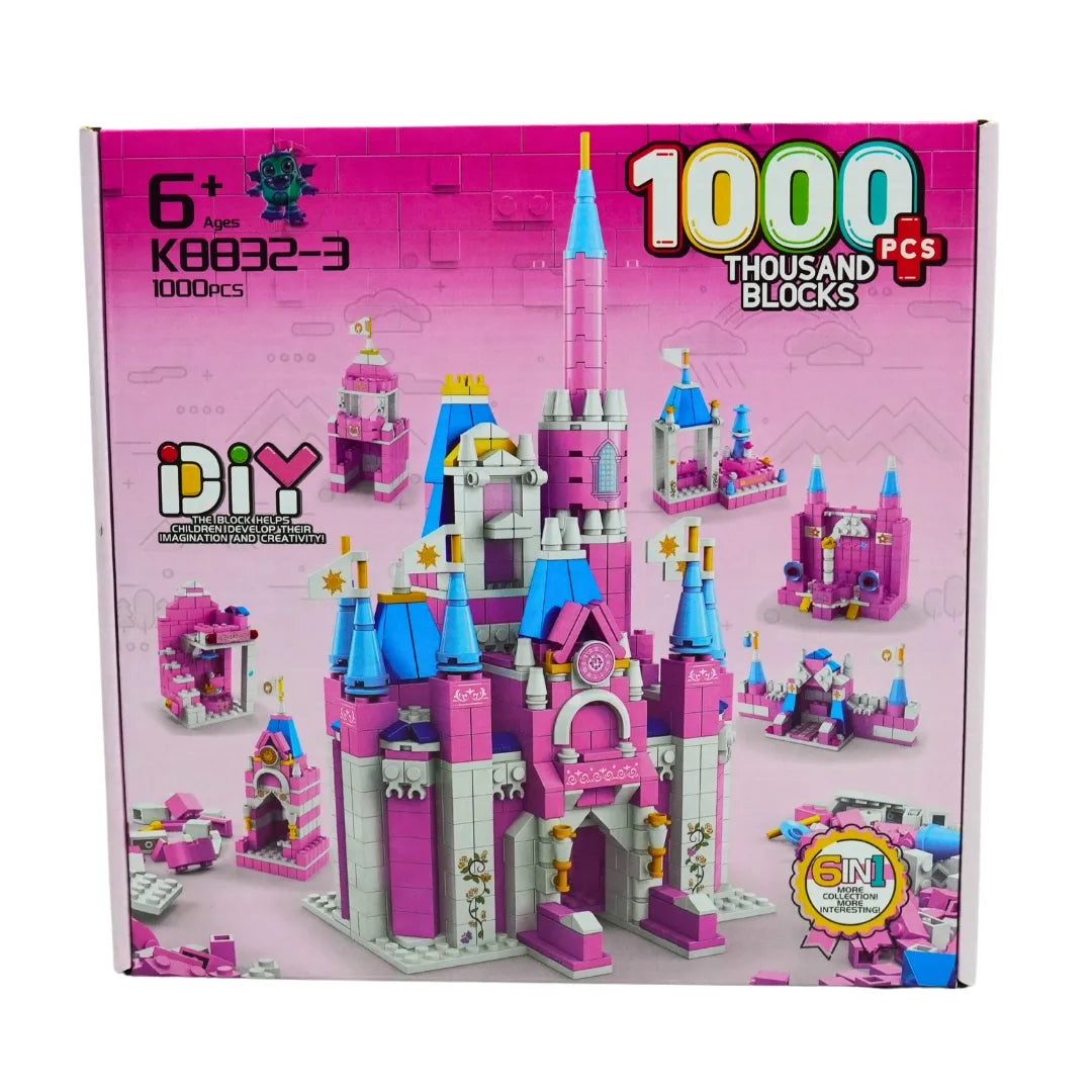 Bloque Castillo Princesa 1000 Piezas
