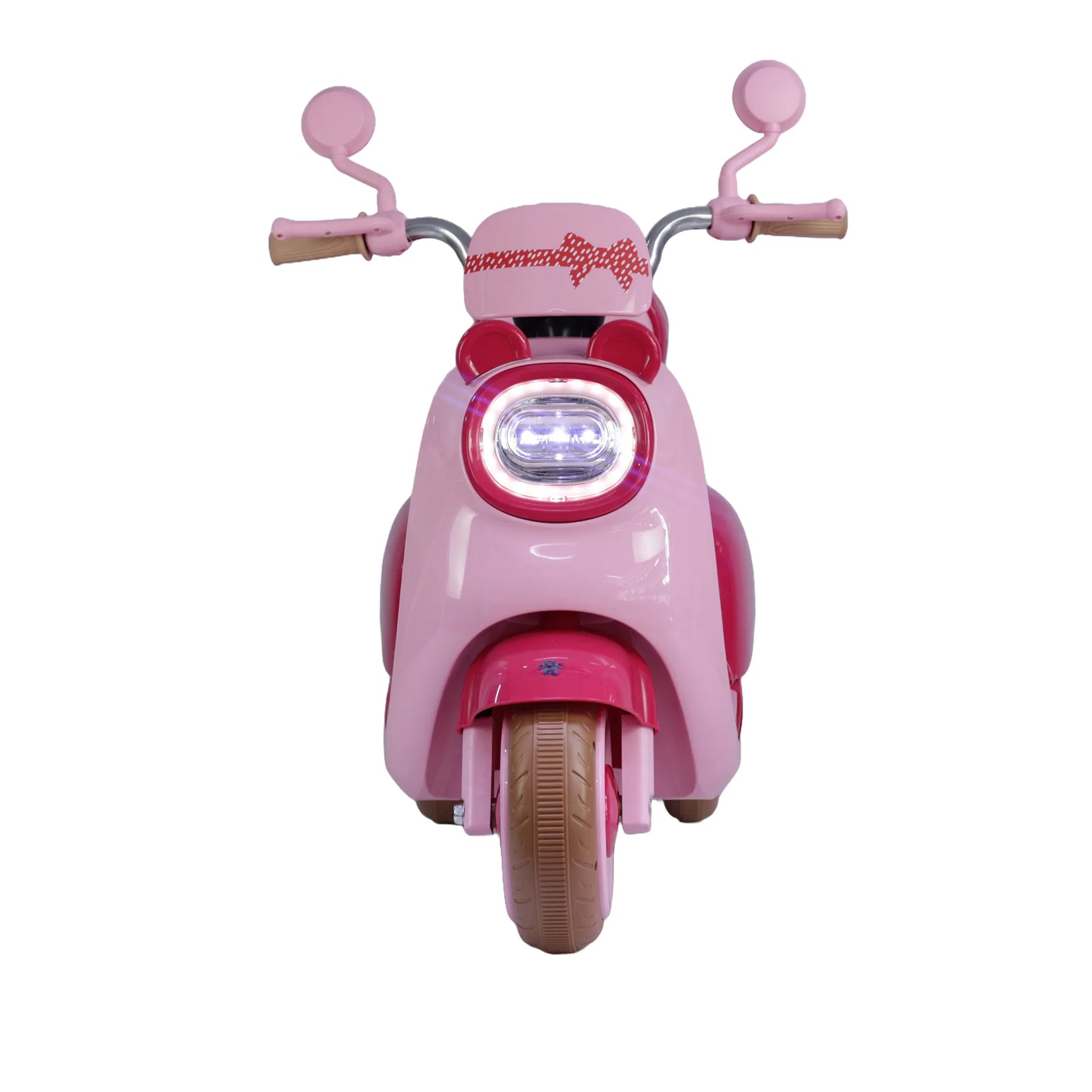 Montable Moto Para Niñas con Luces LED, Música, Puerto USB Y Bluetooth