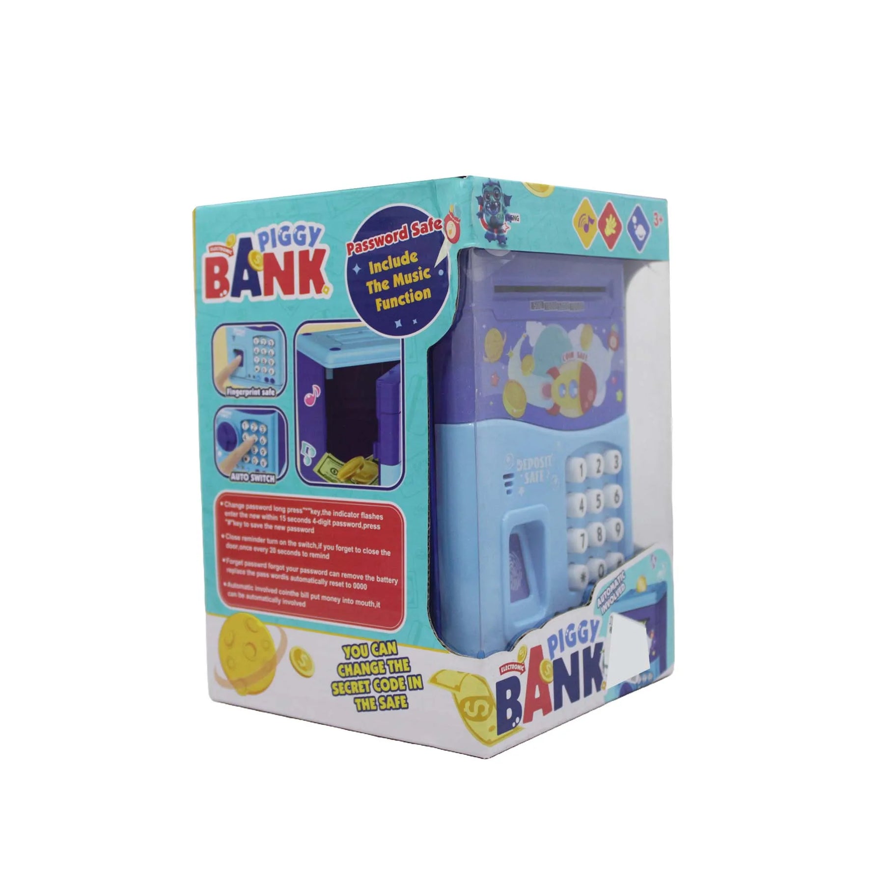 Alcancía Huella Para Niñas Y Niños