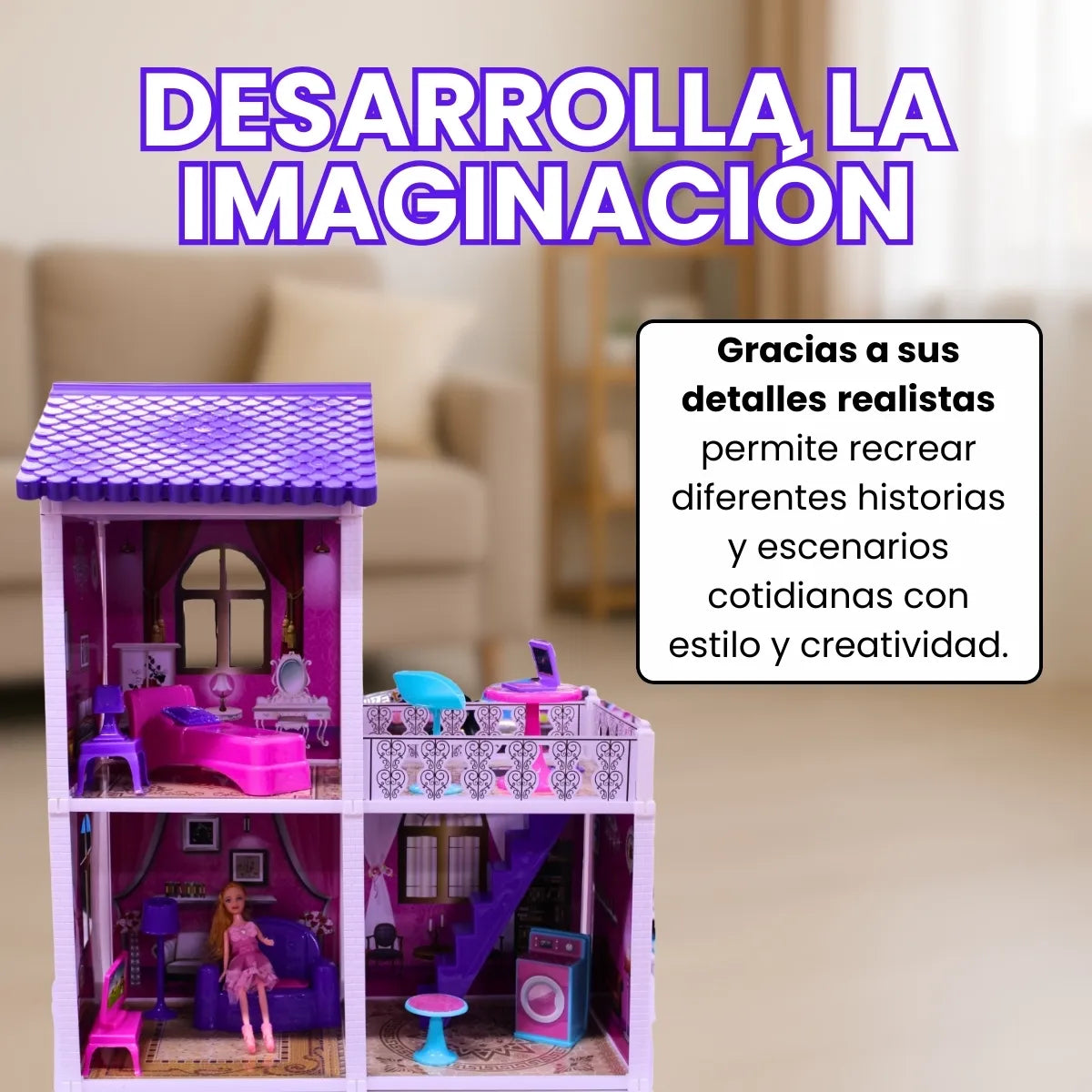Casa Muñeca Mediana