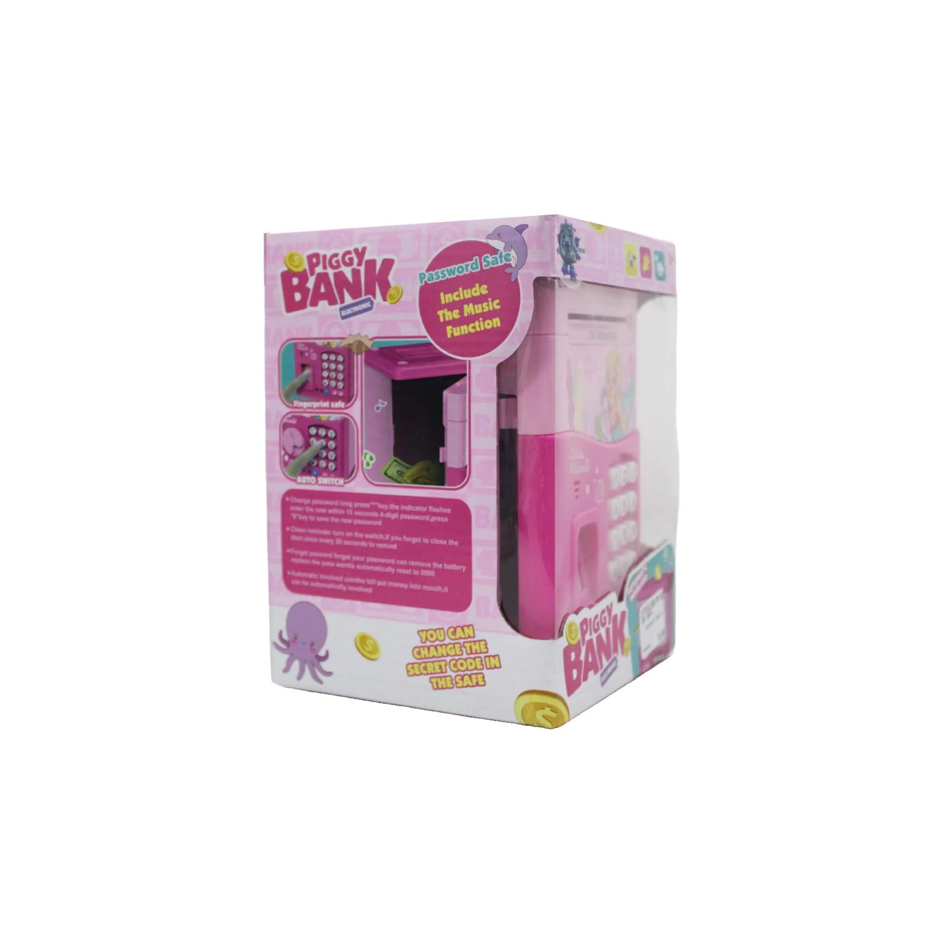 Alcancía Huella Para Niñas Y Niños