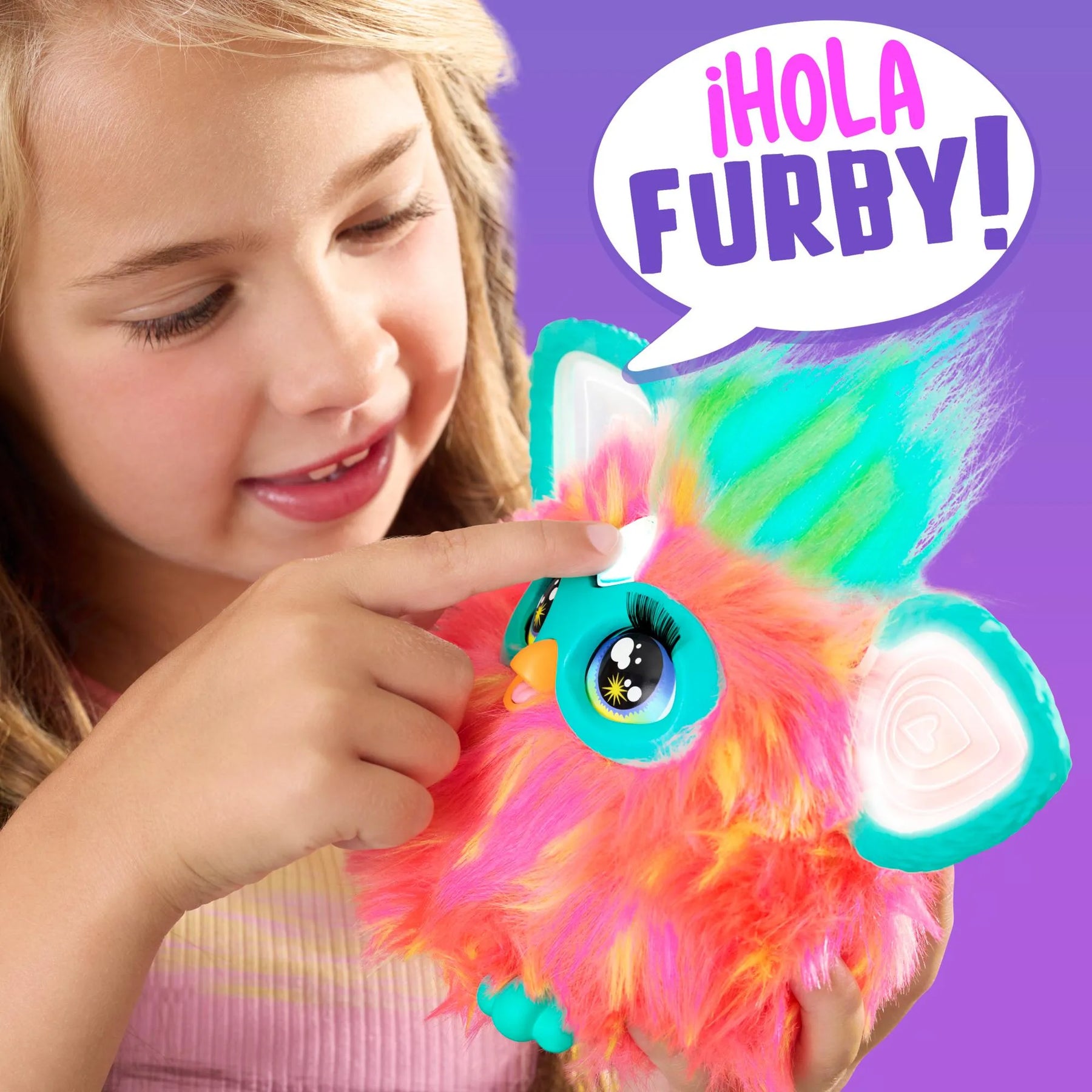 Peluche Furby Interactivo Coral F6744