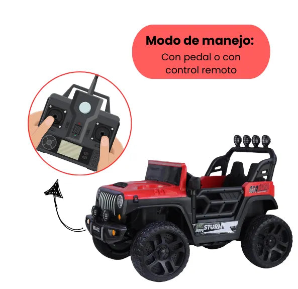 Montable Running Eléctrico Niños Con Música, Luces, Bluetooth Y Control Remoto