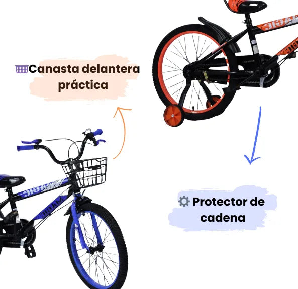 Bicicleta Infantil Rin 20 Para Niño