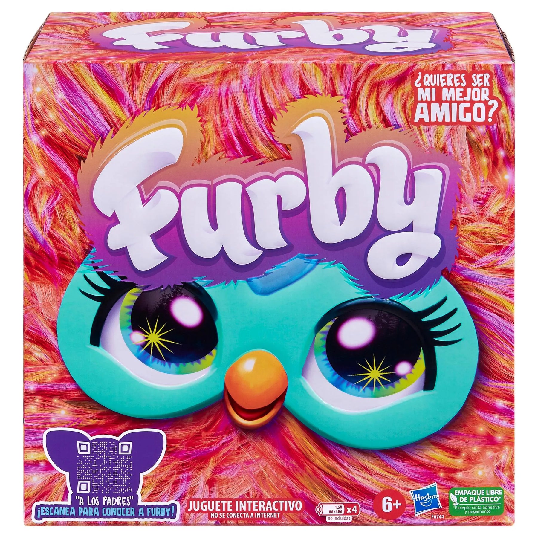Peluche Furby Interactivo Coral F6744
