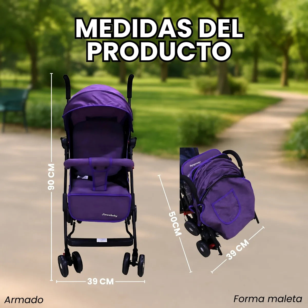 Coche Bebe Maleta