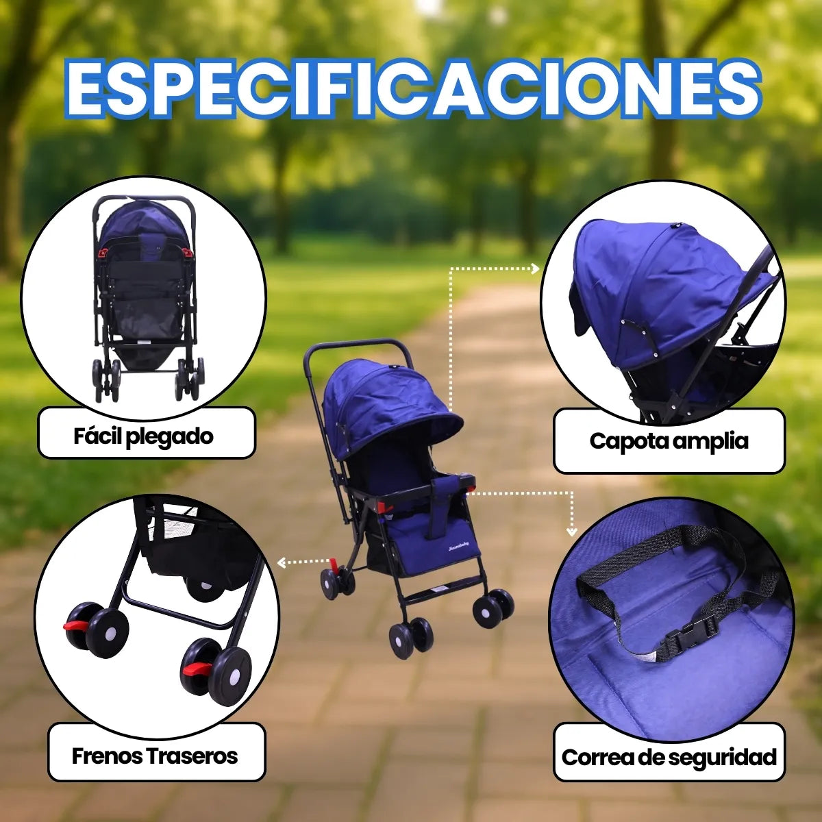 Coche Bebe Moises