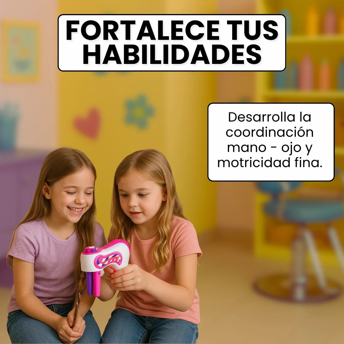 Set De Cabello Trenzas Para Niñas