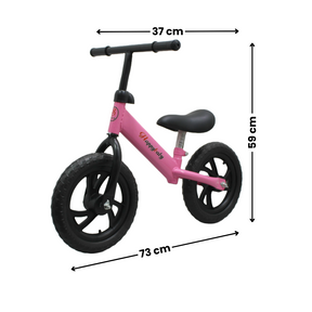 Bicicleta Sin Pedales De Impulso Aprendizaje Para Niñas y Niños