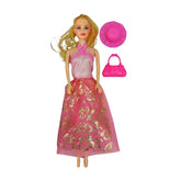 MUÑECA VESTIDO+ BOLSO