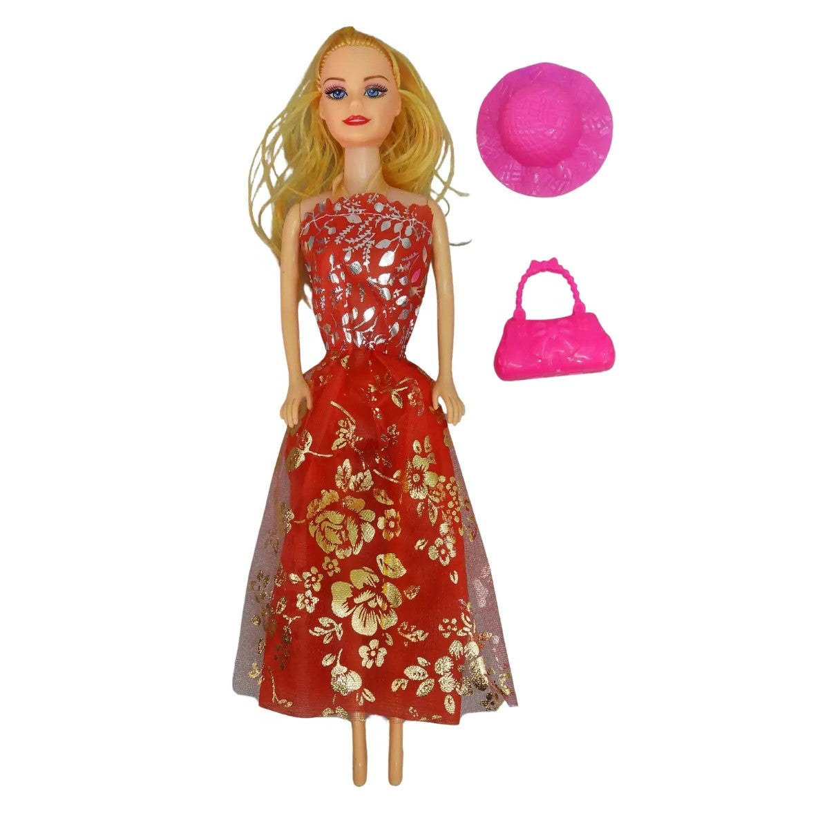 MUÑECA VESTIDO+ BOLSO
