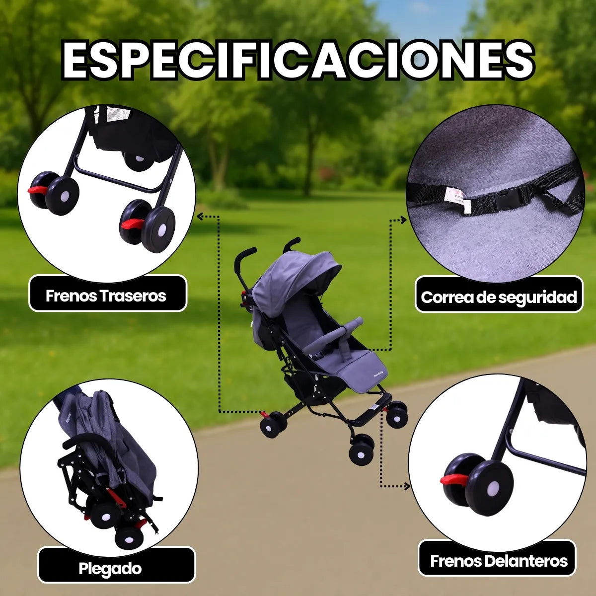 Coche Bebe Maleta