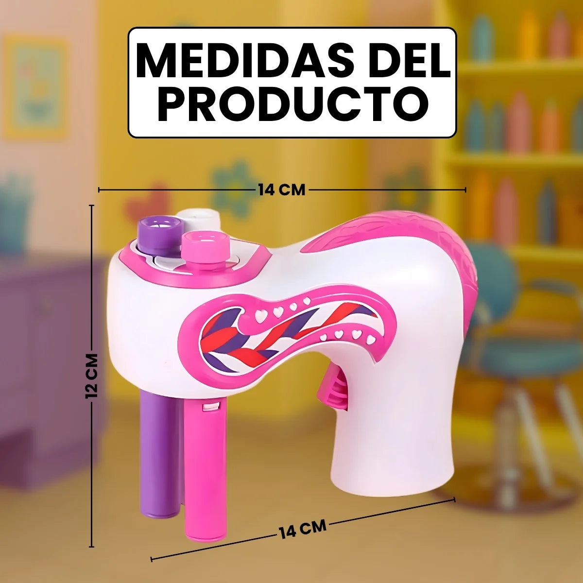 Set De Cabello Trenzas Para Niñas