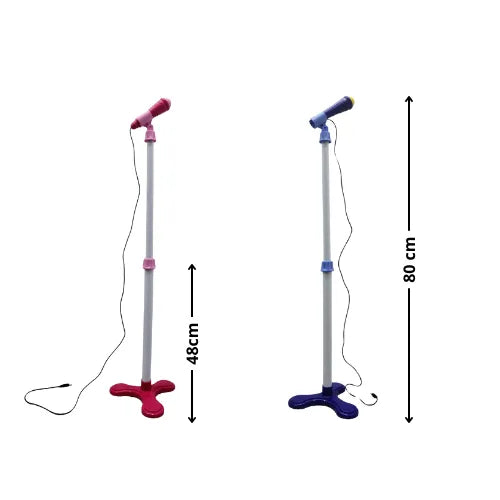 Guitarra Musical Con Microfono Luces Y Sonidos De Juguete Para Niños Y Niñas