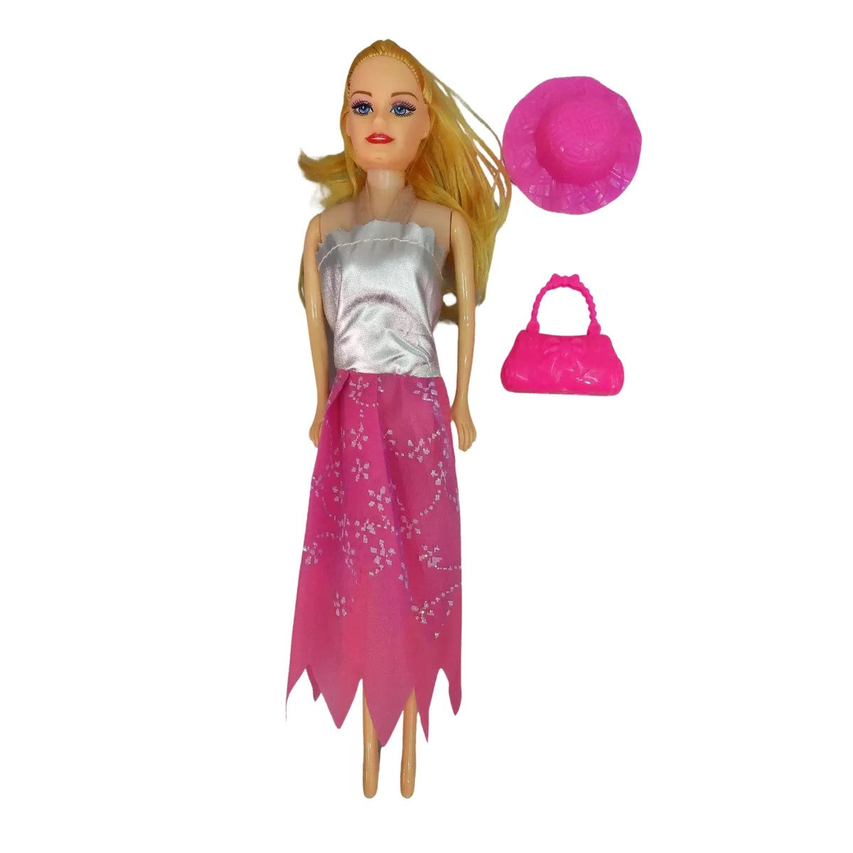 MUÑECA VESTIDO+ BOLSO