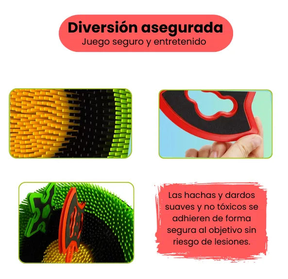 Juego Tiro Al Blanco Juego de Lanzamiento Y Precisión Para Niños Y Niñas