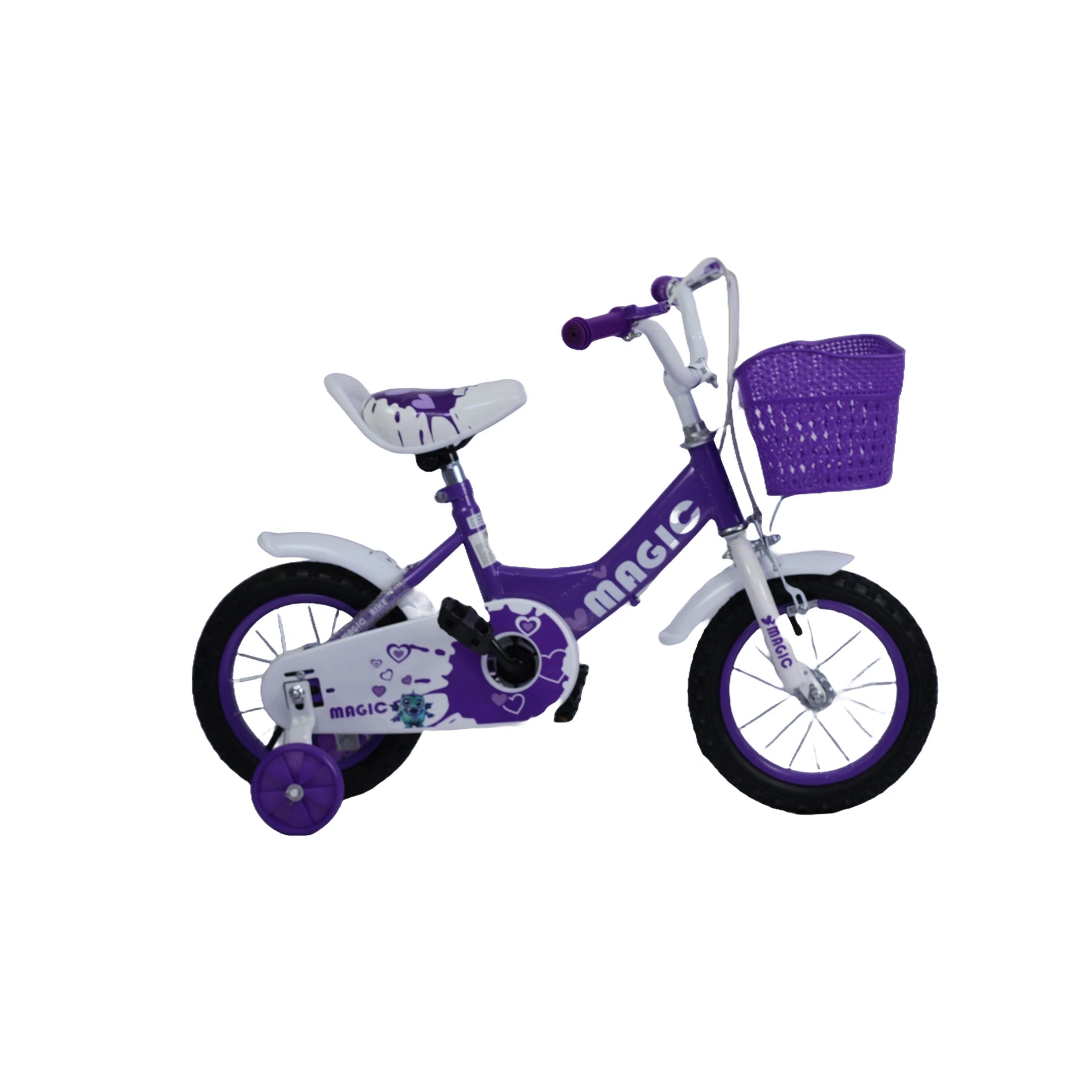 Bicicleta Infantil Rin 12 Para Niña Con Llantas Auxiliares