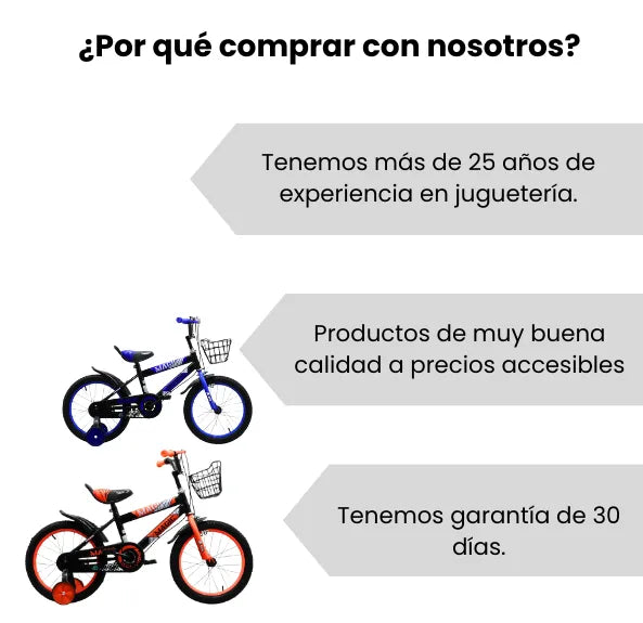 Bicicleta Infantil Rin 16 Para Niño Con Llantas Auxiliares