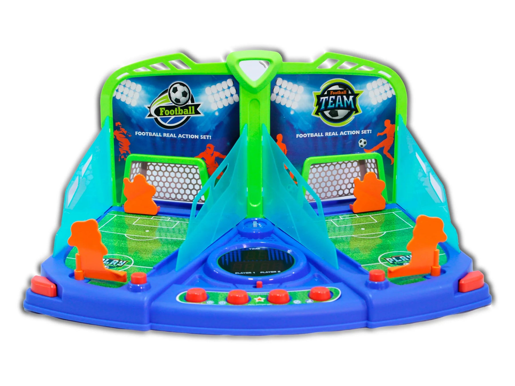 Juego de Futbolín doble de Mesa Infantil con Luces, Sonidos y Marcador Digital