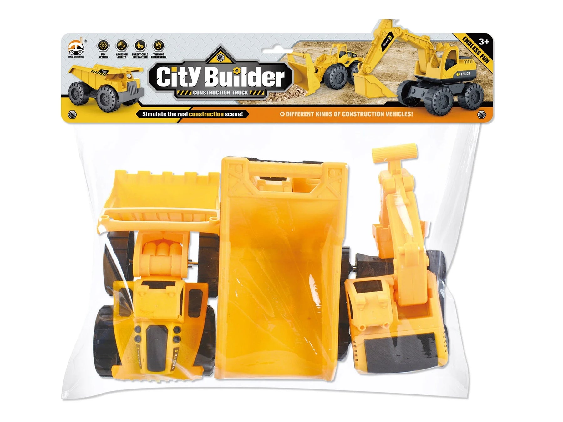 Carro construccion x 3