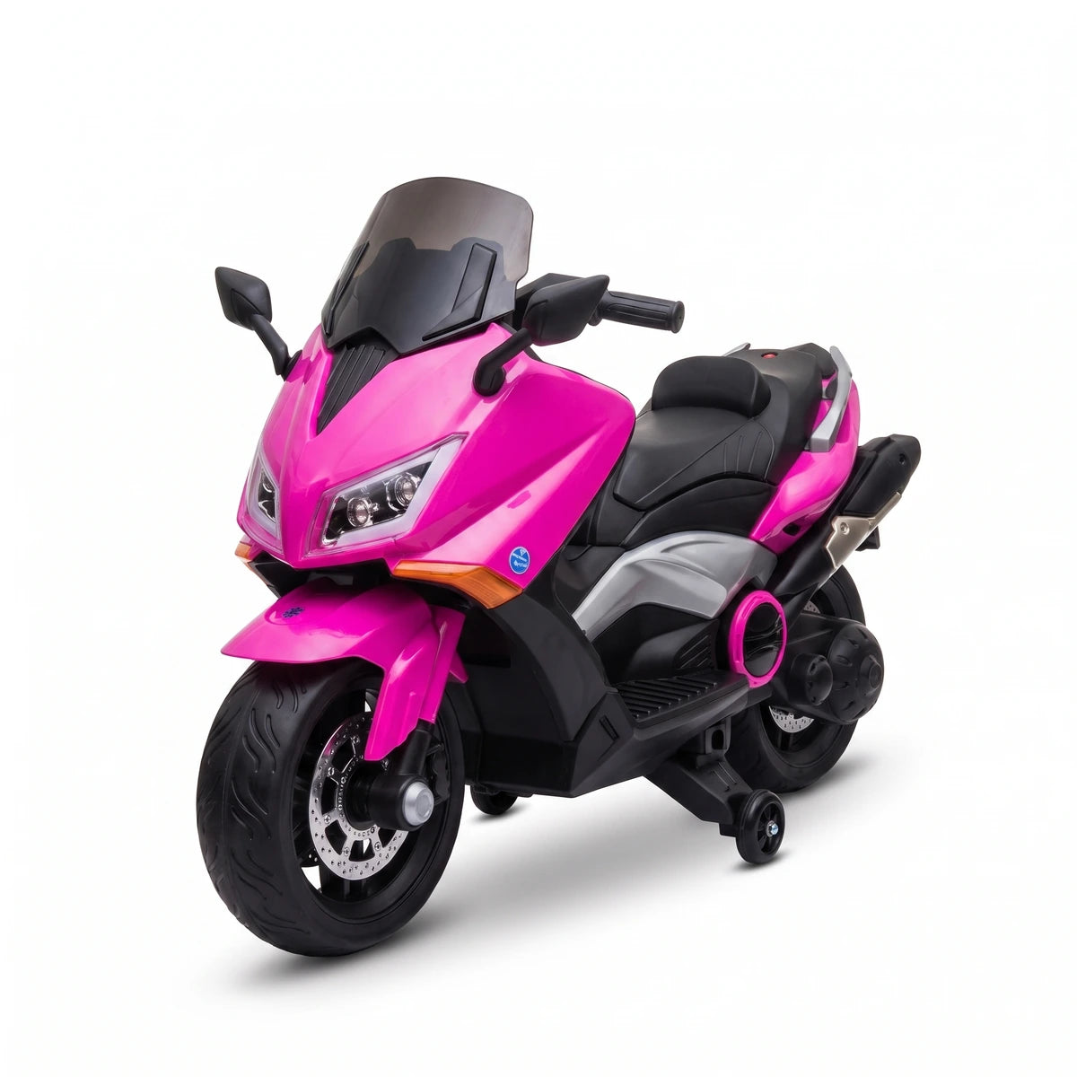 Montable Moto Max Eléctrica Infantil 12V Fucsia Para Niña