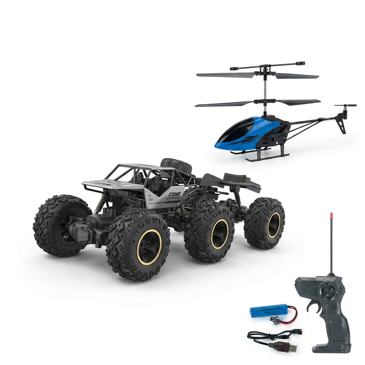 Carro RC Mas Helicoptero