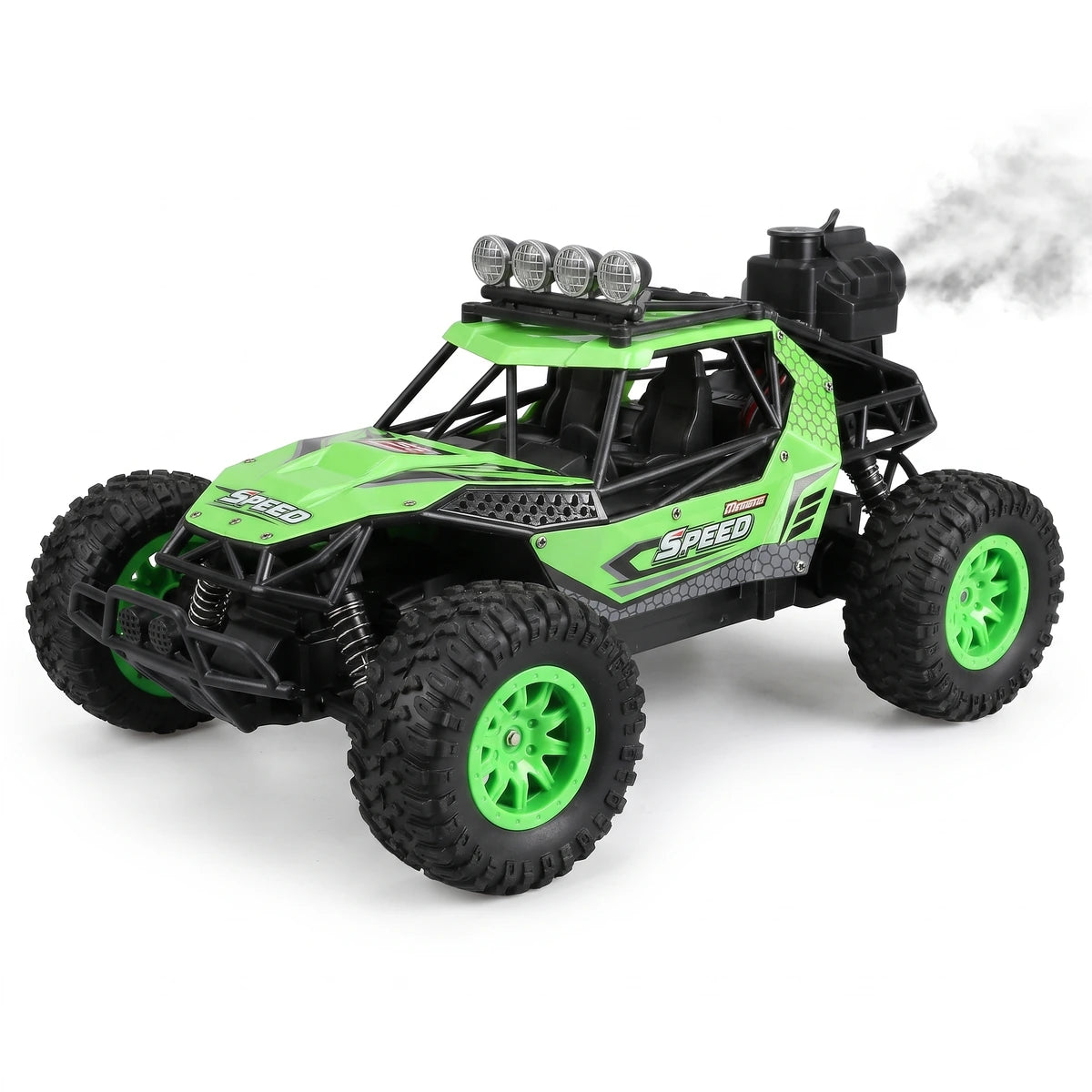 Carro A Control Remoto Rally Humo
