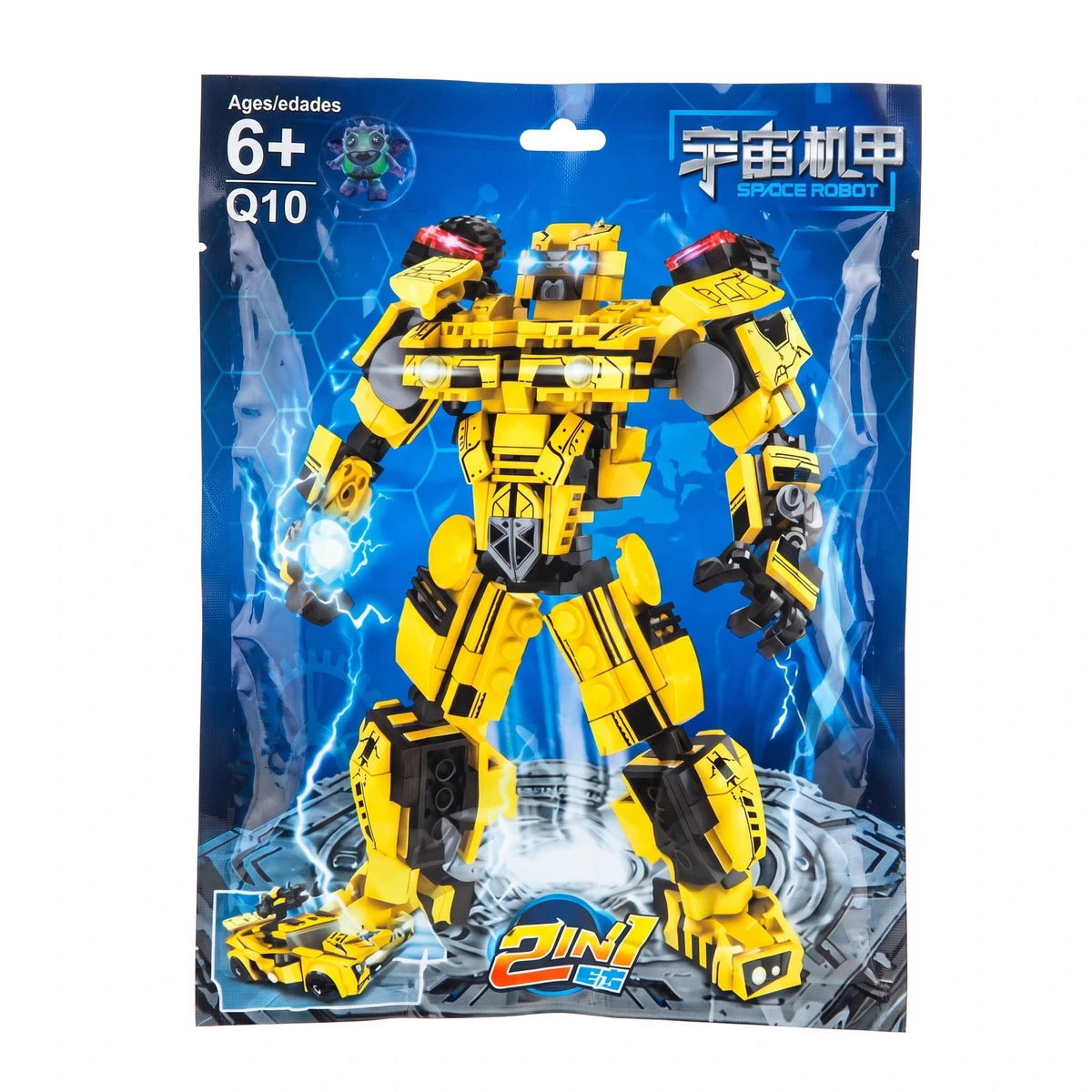 Bloque Transformers Bolsa Para Niño