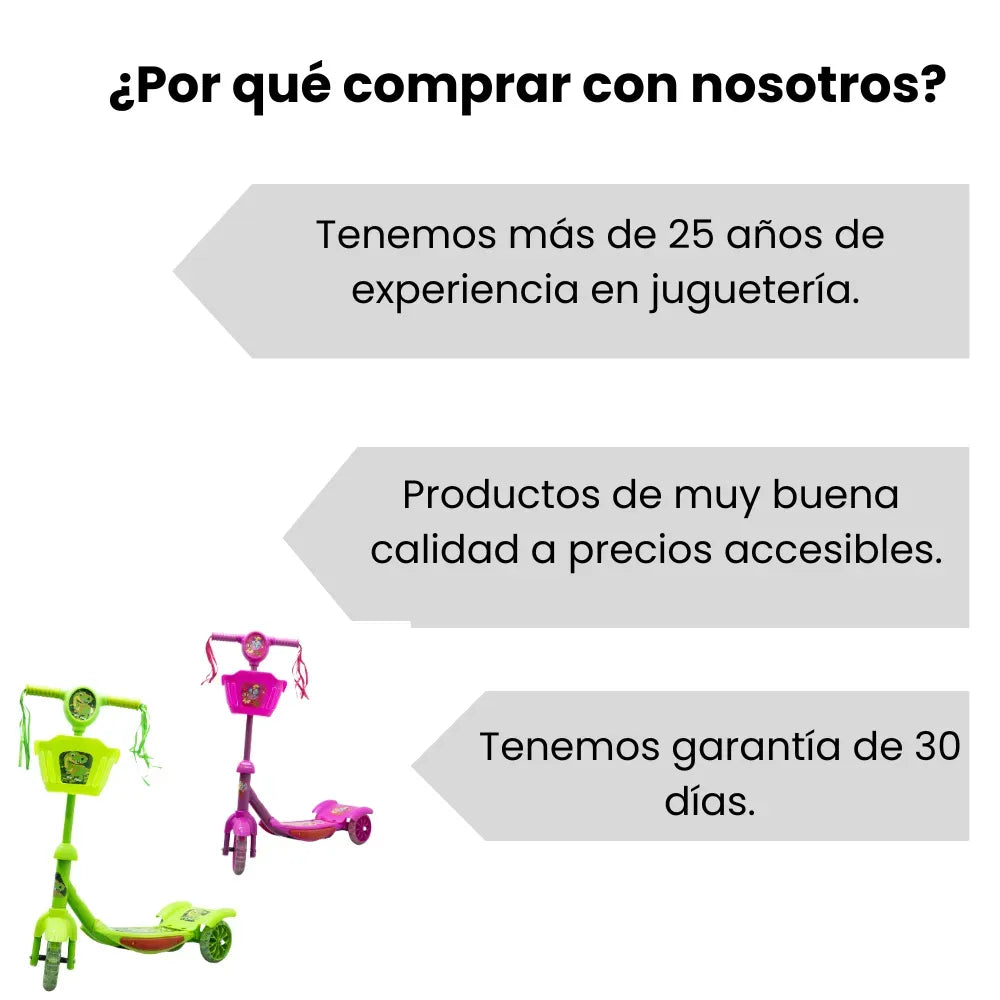 Scooter Luz y Musica