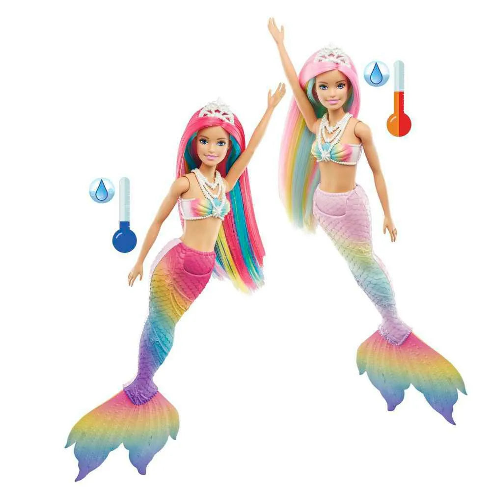 Barbie Sirena Arcoiris Gtf89