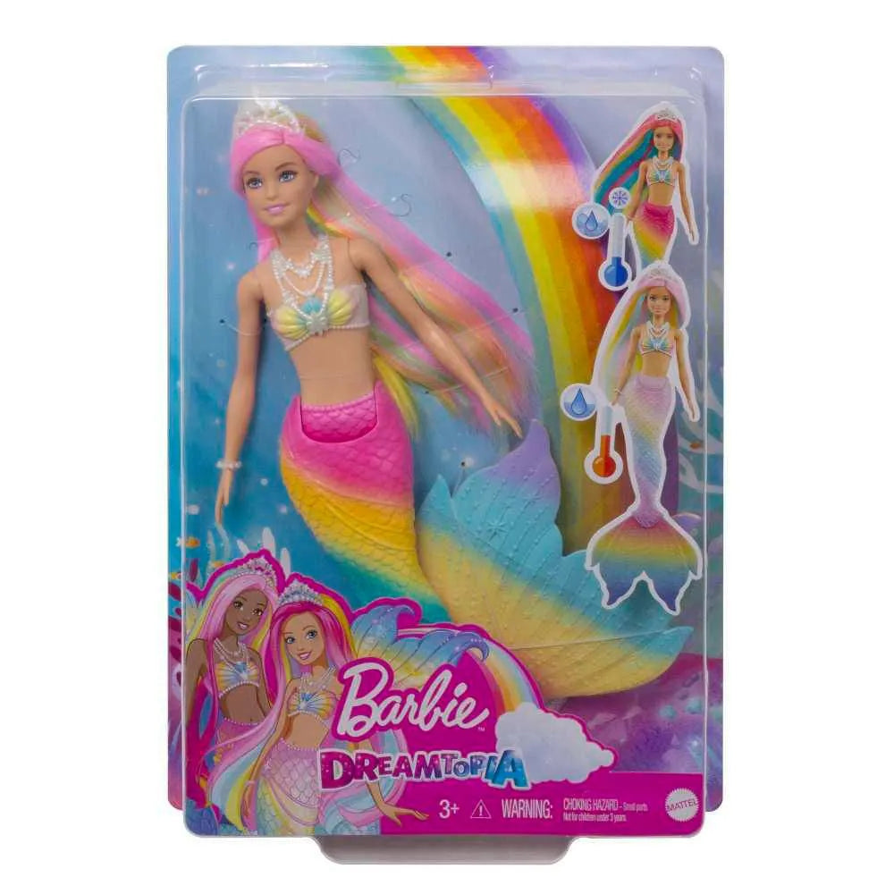 Barbie Sirena Arcoiris Gtf89