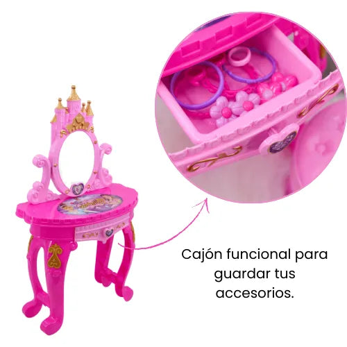 Tocador Princesa Para Niñas