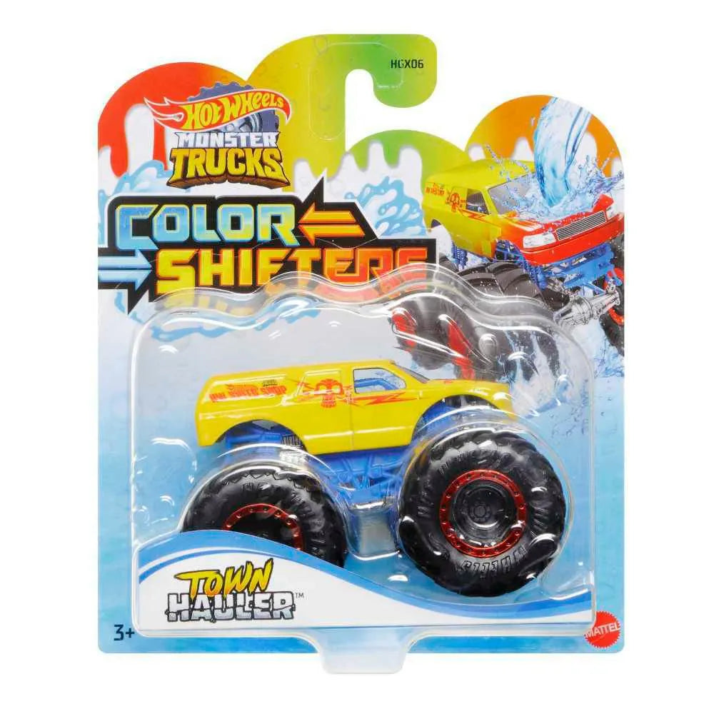 Hot Wheels Monster Trucks Coche Color Shifters Surtido HGX06