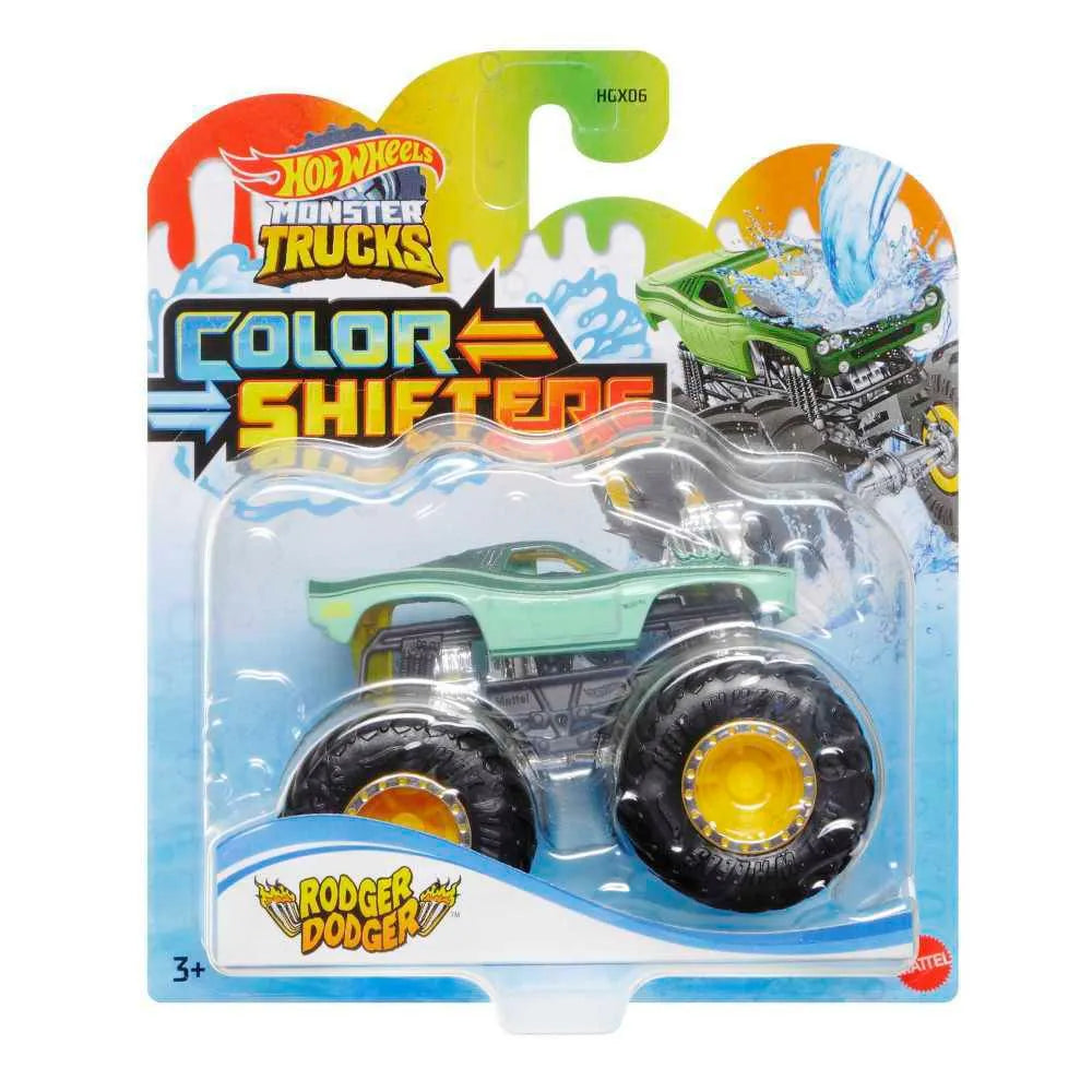 Hot Wheels Monster Trucks Coche Color Shifters Surtido HGX06