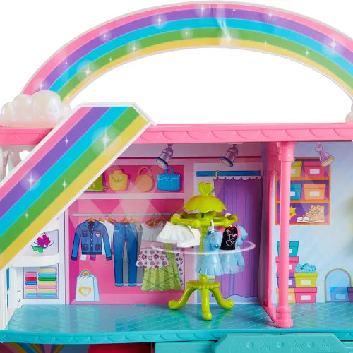Polly Pocket Set de Juego Centro Comercial de Dulces Sorpresas HHX78
