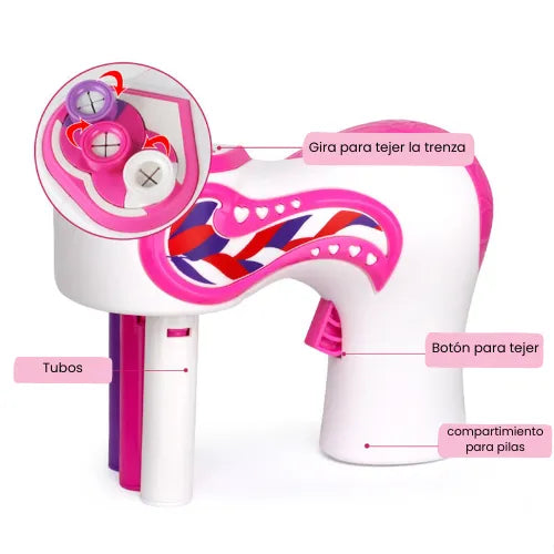 Set De Cabello Trenzas Para Niñas