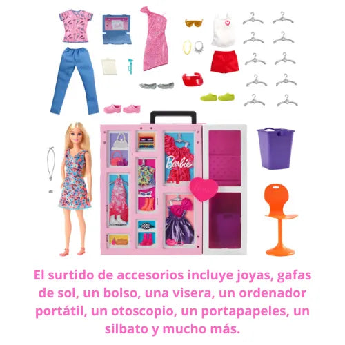 Barbie Closet De Lujo Gbk10
