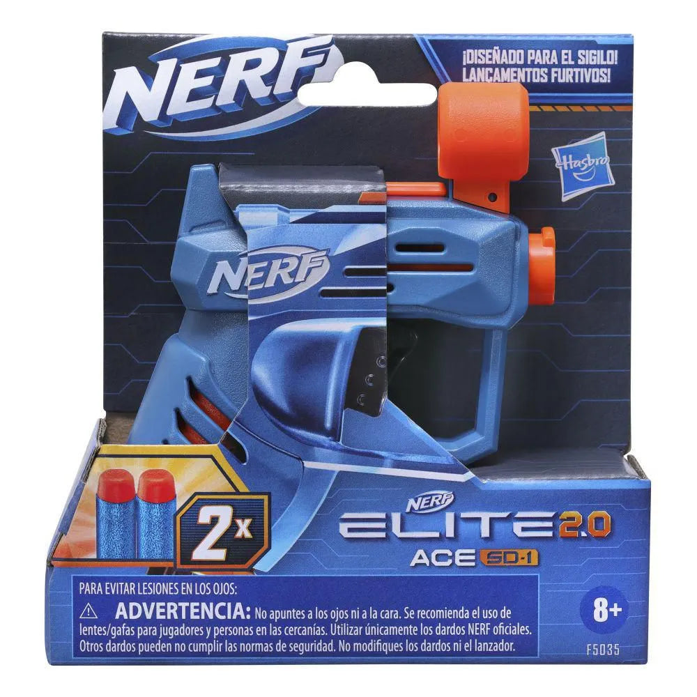 Lanzador Elite 2.0 Ace SD1 2 Dardos Nerf