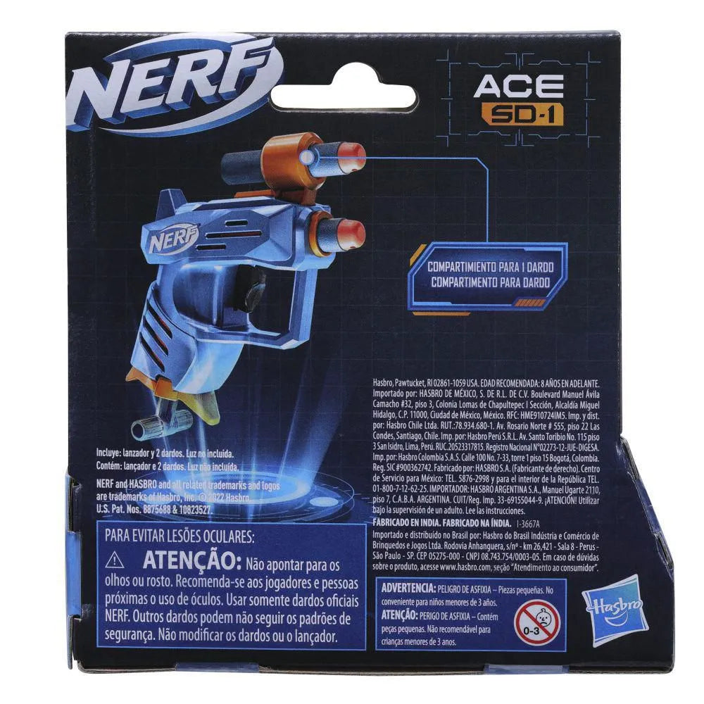 Lanzador Elite 2.0 Ace SD1 2 Dardos Nerf