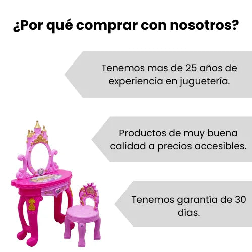 Tocador Princesa Para Niñas