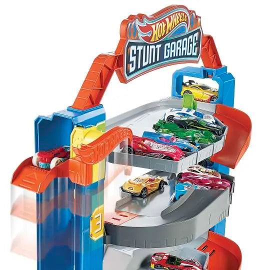Hot Wheels City Pista de Juguete Garage Extremo GNL70